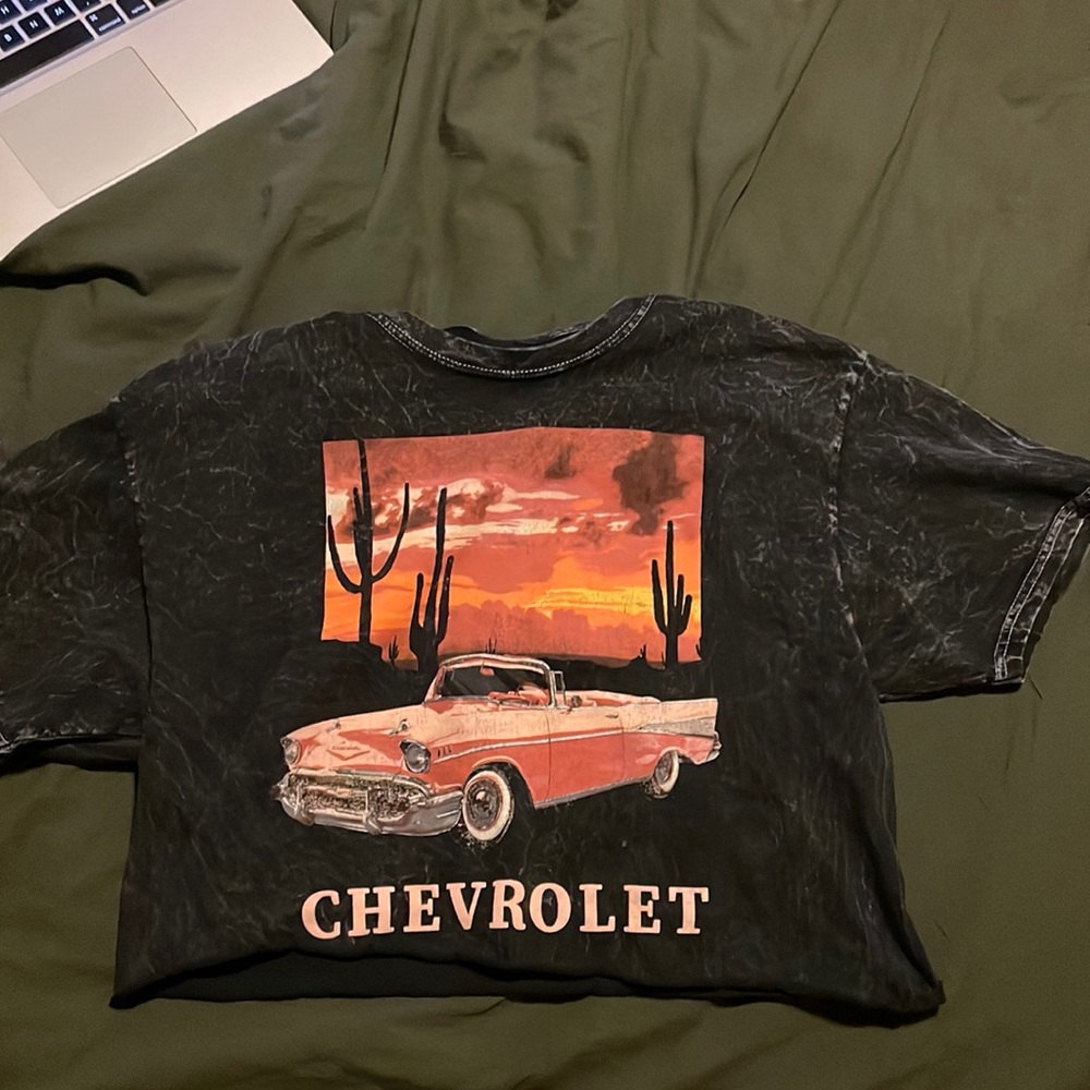chevrolet crop top